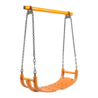 AI generated Swing Chair In The Park on Transparent background - Ai Generated png