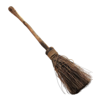 AI generated Witch Broom on Transparent background - Ai Generated png