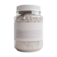 AI generated Small Spices or Powder Jar on Transparent background - Ai Generated png