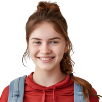 AI generated Young Businesswoman Standing With Crossed Arms and Smiling on Transparent background - Ai Generated png