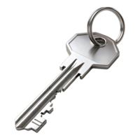 AI generated Vintage Door Key on Transparent background - Ai Generated png