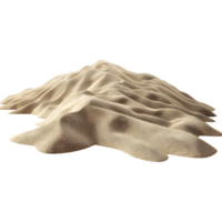 AI generated Dessert Sand on Transparent background - Ai Generated png