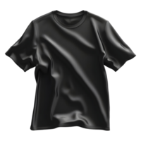 ai gerado Preto camiseta em transparente fundo - ai gerado png