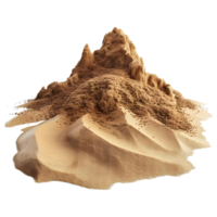 AI generated Dessert Sand on Transparent background - Ai Generated png