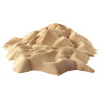 AI generated Dessert Sand on Transparent background - Ai Generated png