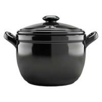 AI generated 3D Rendering of a Bread Pot on Transparent Background - Ai Generated png