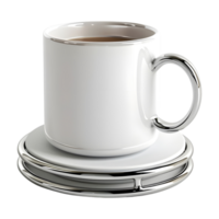 AI generated 3D Rendering of a Stylish Tea Cup or Mug on Transparent Background - Ai Generated png