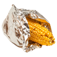 AI generated 3D Rendering of a Sweetcorn on Transparent Background - Ai Generated png