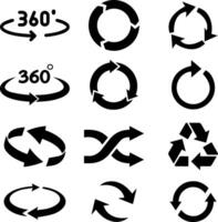 arrow icons set design for templates vector