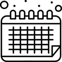 Calendar schedule icon symbol vector image. Illustration of the modern appointment reminder agenda symbol graphic design image