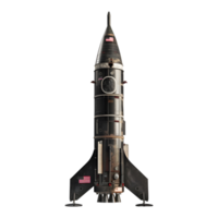 AI generated Space Rocket on Transparent background - Ai Generated png