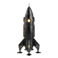 AI generated Space Rocket on Transparent background - Ai Generated png