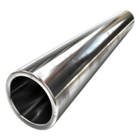 AI generated Long Steel Pipe on Transparent background - Ai Generated png