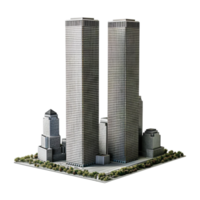 AI generated Skyscrapers on Transparent background - Ai Generated png