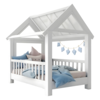 AI generated Small Baby Bed on Transparent background - Ai Generated png