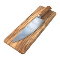 AI generated Sharp Kitchen Knife on Transparent background - Ai Generated png