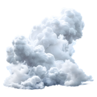 AI generated Cloud in The Air on Transparent background - Ai Generated png