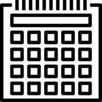 Calendar schedule icon symbol vector image. Illustration of the modern appointment reminder agenda symbol graphic design image