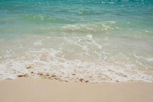 Beautiful beach in Playa del Carmen, Mexico photo