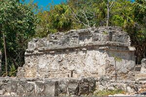 Archaeological site of El Meco, Cancun, Mexico photo