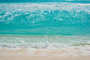 hermosa playa en cancún, quintana roo foto