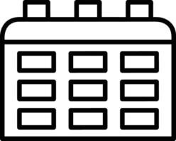 Calendar schedule icon symbol vector image. Illustration of the modern appointment reminder agenda symbol graphic design image