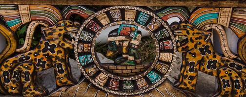 mayan handcraft of the southern mexico photo