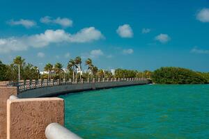 Malecon Tajamar, located in Cancun, Mexico photo