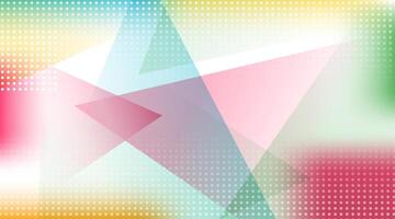 Abstract colorful geometric overlapping background and texture. Good for banner, poster, brochure, flyer, presentation vector