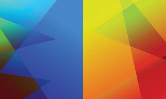 Abstract geometric background. Multicolor background. Suitable for banner, cover, presentation or poster vector