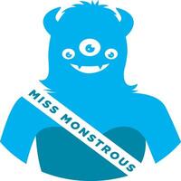 Miss Monstrous logo vector