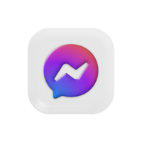 facebook messenger icon with transparent background png