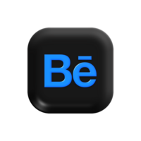 Behance 3d icon png