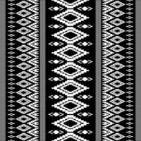 Geometric ethnic pattern vector