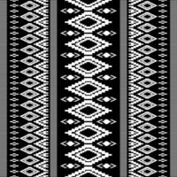 Geometric ethnic pattern vector