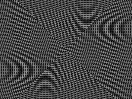 Optical Illusion Created from Artistic Lines Motifs Pattern, can use for Decoration, Background, Ornate, Fabric, Fashion, Textile, Carpet Pattern, Tile or Graphic Design Element. Vector Illustration