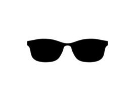 Sun Eye Glasses Silhouette, Pictogram, Front View, Flat Style, can use for Logo Gram, Apps, Art Illustration, Template for Avatar Profile Image, Website, or Graphic Design Element. Vector Illustration