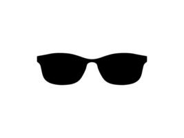 Sun Eye Glasses Silhouette, Pictogram, Front View, Flat Style, can use for Logo Gram, Apps, Art Illustration, Template for Avatar Profile Image, Website, or Graphic Design Element. Vector Illustration