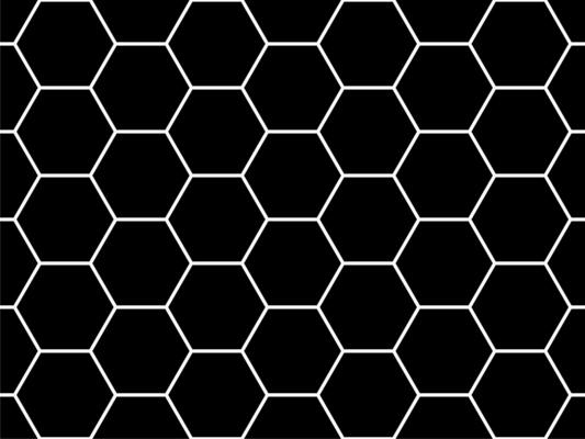 Seamless Honeycomb Shape Motifs Pattern, Beehive or Bee House Form, can use for Decoration, Ornate, Carpet Pattern, Fashion, Fabric, Textile, Tile, Mosaic, Wallpaper, Wrapping Cover, Background, etc.