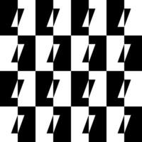 Parallelogram Shape in Contrast Color, Black White, can use for Wallpaper, Cover, Decoration, Ornate, Ornament, Background, Wrapping, Fabric, Textile, Fashion, Tile, Carpet Pattern, etc. Vector