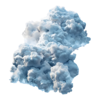 ai gegenereerd wolk in de lucht Aan transparant achtergrond - ai gegenereerd png