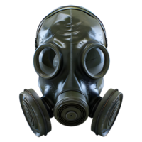 ai genererad gas mask på transparent bakgrund - ai genererad png