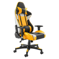 AI generated 3D Rendering of a Gaming Chair on Transparent Background - Ai Generated png