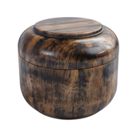 AI generated Empty Traditional Sitting Wooden Stool on Transparent background - Ai Generated png