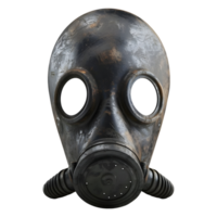 ai genererad gas mask på transparent bakgrund - ai genererad png