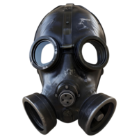 ai genererad gas mask på transparent bakgrund - ai genererad png