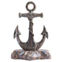 AI generated Ocean Ship Anchor on Transparent background - Ai Generated png