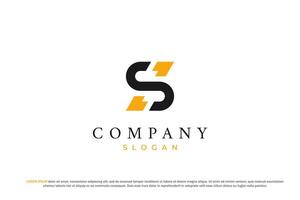 letter s power modern logo vector