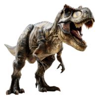 ai generiert Tyrannosaurus rex auf transparent Hintergrund - - ai generiert png