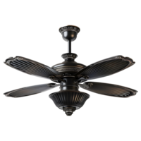 AI generated Ceiling Fan on Transparent background - Ai Generated png